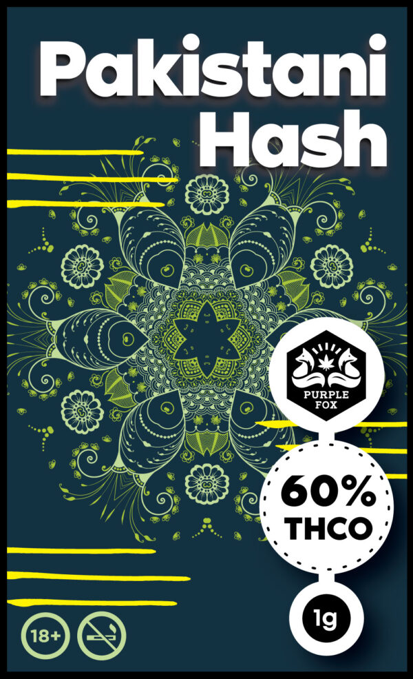 Pakistani Hash 60% THC-O 1gr\4gr